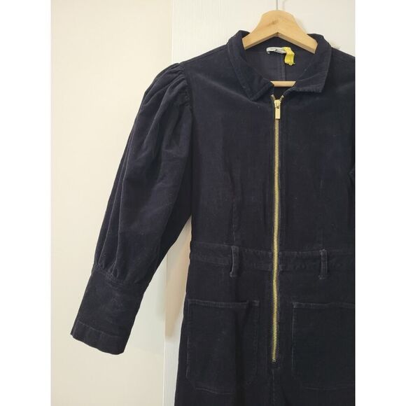 WeWoreWhat 70s Jumpsuit in Black S $250 - Picture 3 of 8